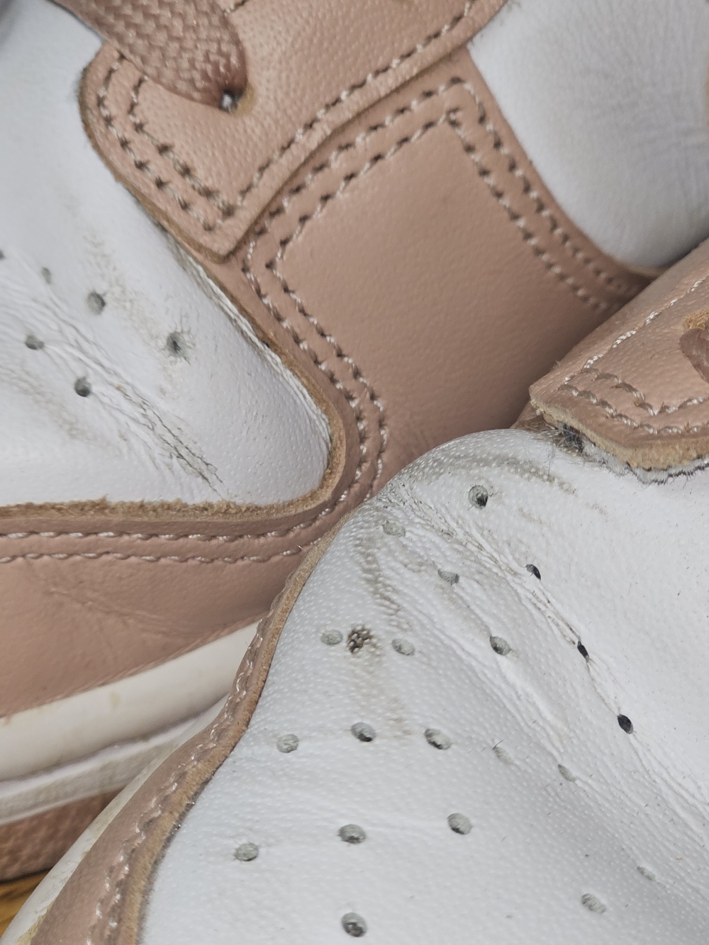 Nike Dunk Low Women's Size 9 Retro Rose White Casual Walking School Cushioned - Picture 12 of 12